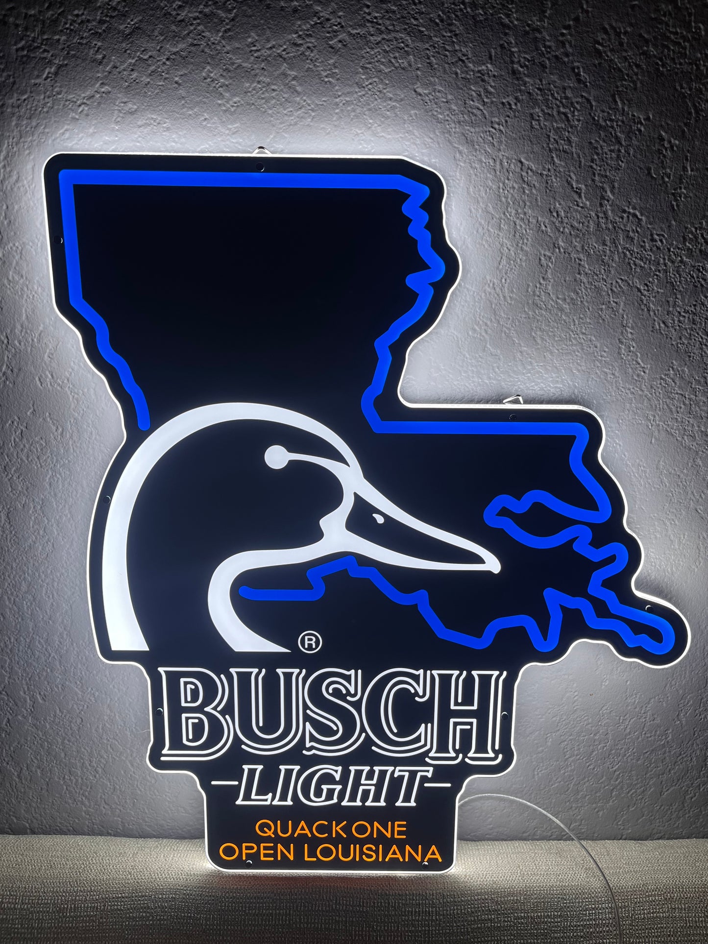 Louisiana Ducks Unlimited Busch Sign