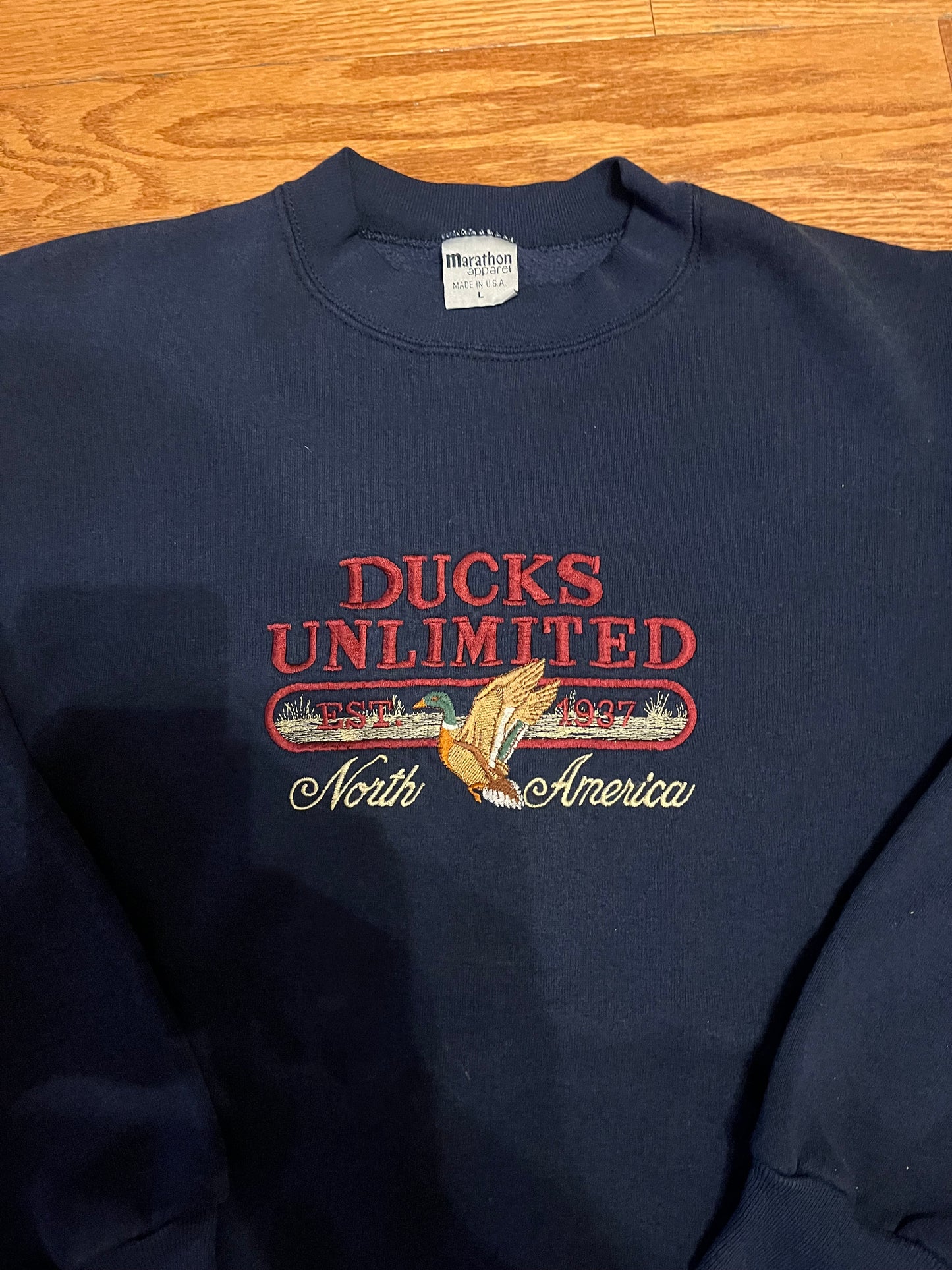 Ducks Unlimited Sweater Sz L